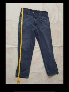 Carhartt Men’s Navy Relaxed Fit Jeans